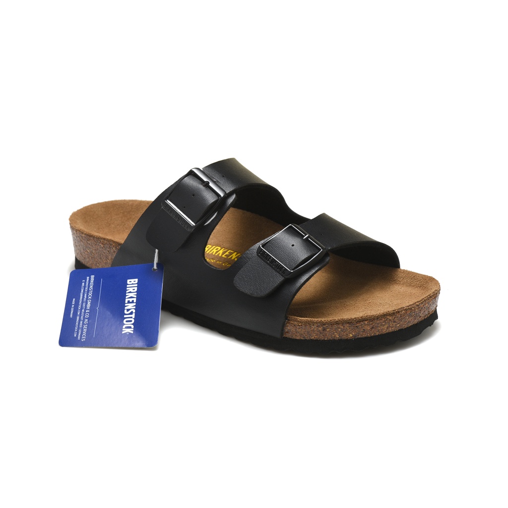 Dép Sandal Birkenstock Arizona Bằng Da Chống Trượt Thời Trang Đi Biển Cho Nam Và Nữ