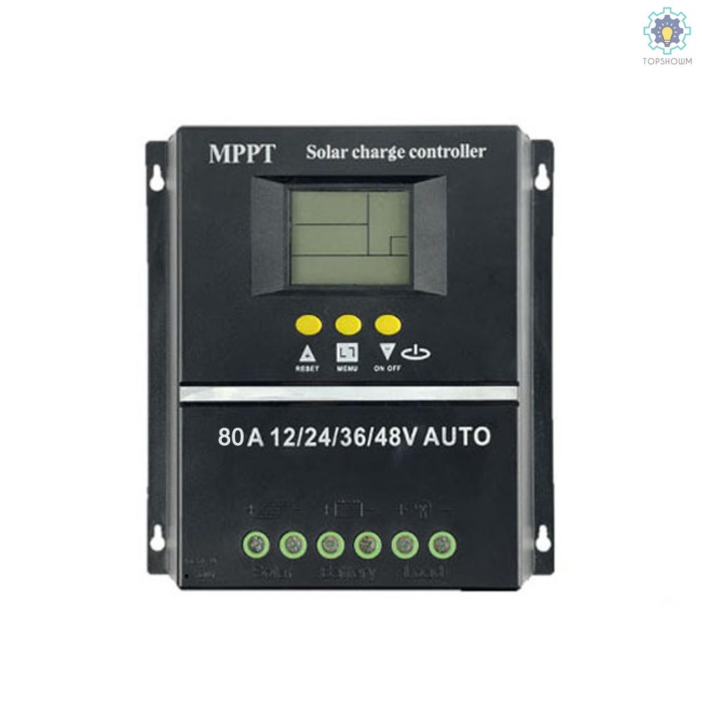 Hệ Thống Điều Khiển MPPT Năng Lượng Mặt Trời Tự Động Hiển Thị Màn Hình LCD Cho Pin Lithium