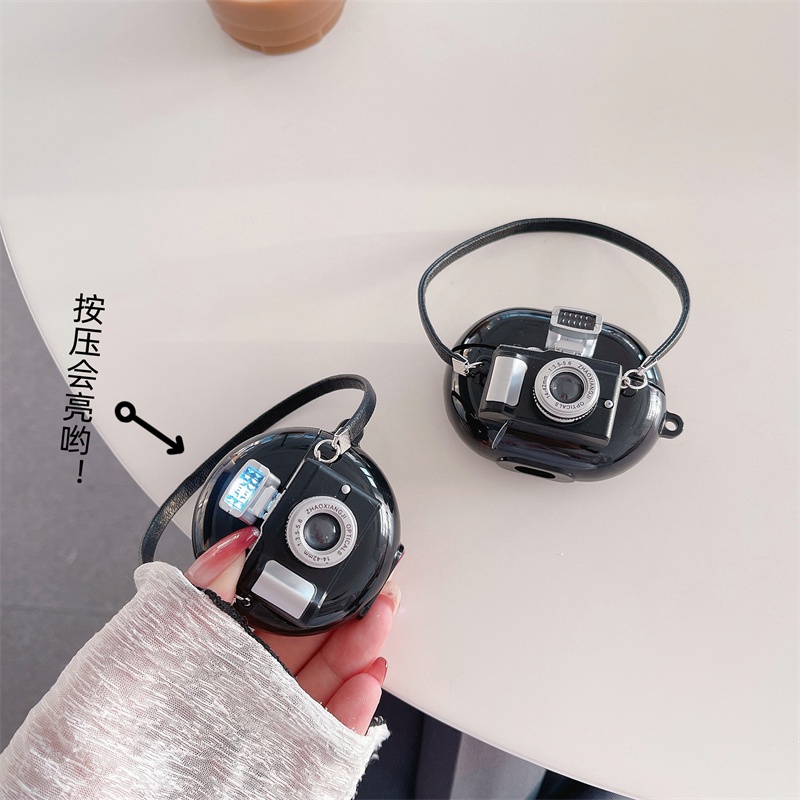 Vỏ Bảo Vệ Hộp Sạc Tai Nghe HUAWEI Freebuds Pro INS HUAWEI Freebuds 3 / 4 / 4i / 4E Hình Máy Ảnh 3D