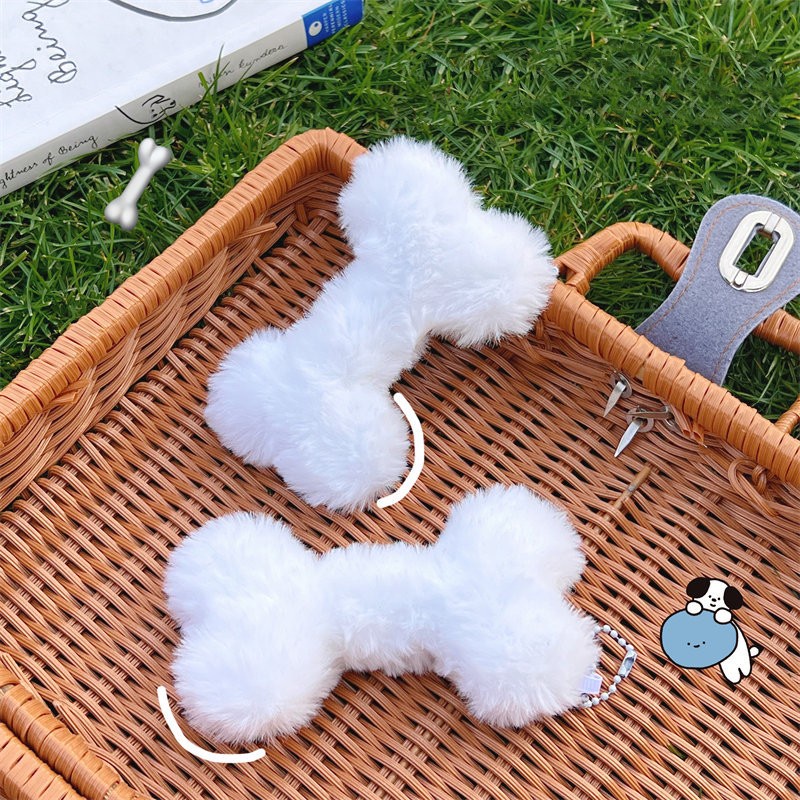 Móc Khóa Hình Cục Xương Chó YoYo Dễ Thương Sáng Tạo