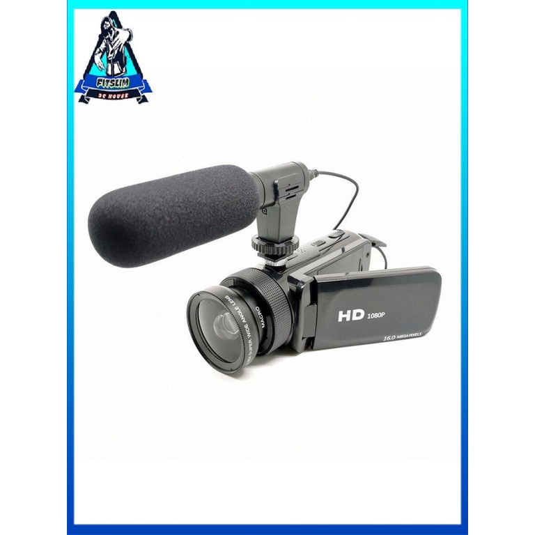 Máy ảnh 4K kỹ thuật số 1080P 16Mp Màn hình LCD 2,4 inch di động Zoom 16X quay phim 32Gb