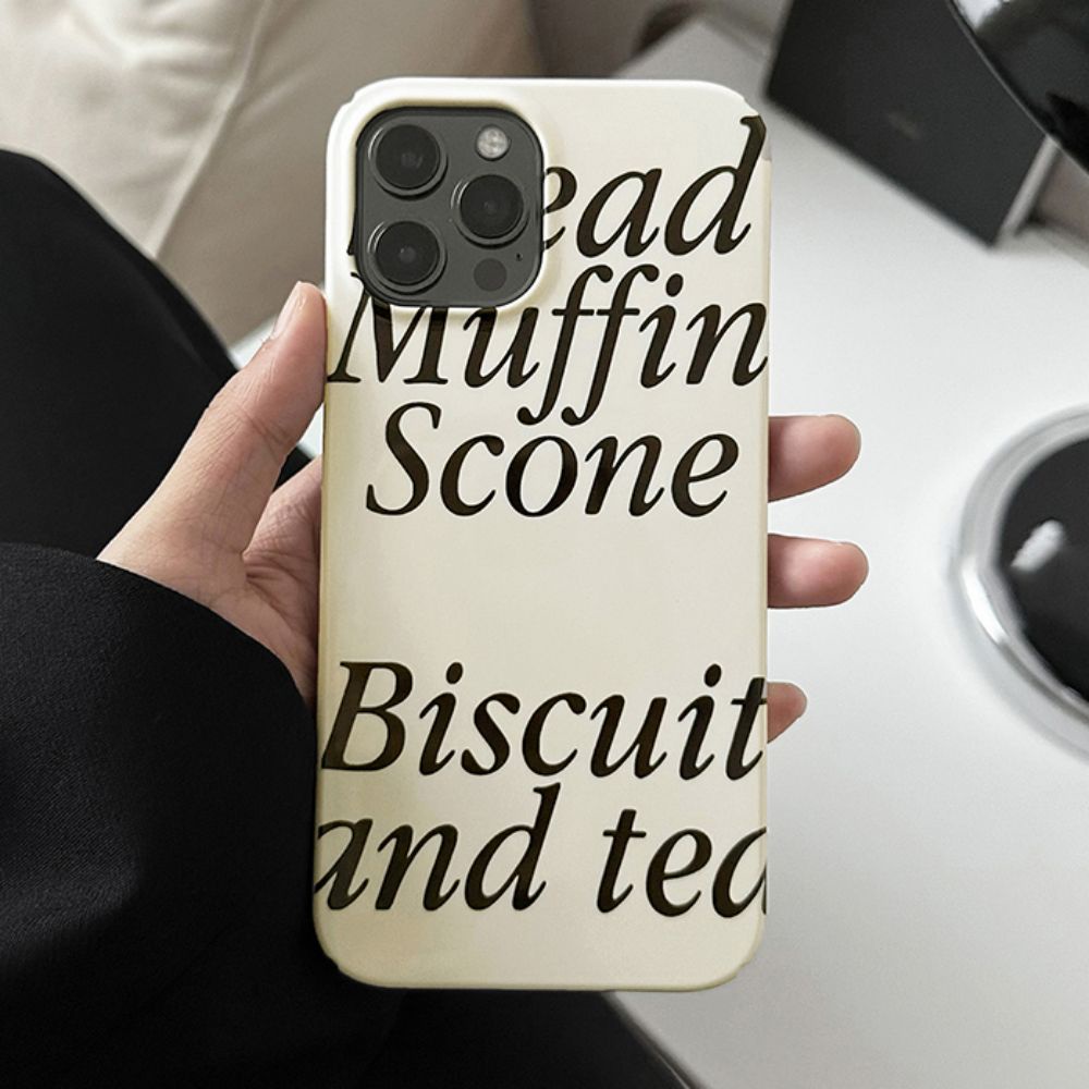 Ốp Điện Thoại TPU Mềm Chống Trầy In Chữ Nghệ Thuật Cho IPhone 11 12 13 14 Pro Max