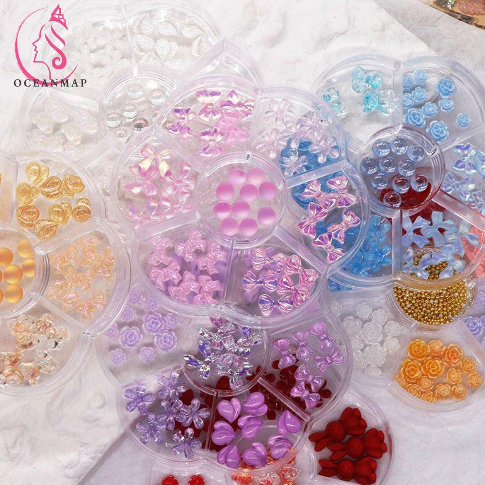 Vật Liệu Trang Trí Móng Tay Nghệ Thuật 3D DIY charms