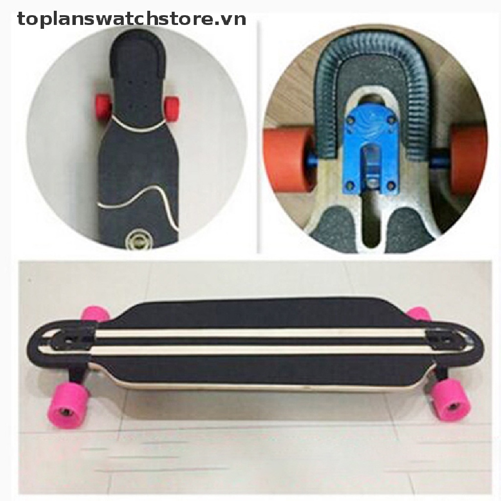 Tấm Cao Su Dài Bảo Vệ Bảng Trượt Ván Thiết Kế Kênh Chữ U