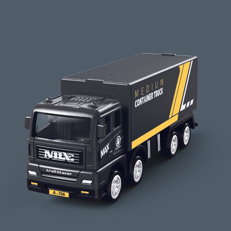 Mô Hình Xe Vận Chuyển Hàng Hóa Độc Đáo Cho Bé Trai