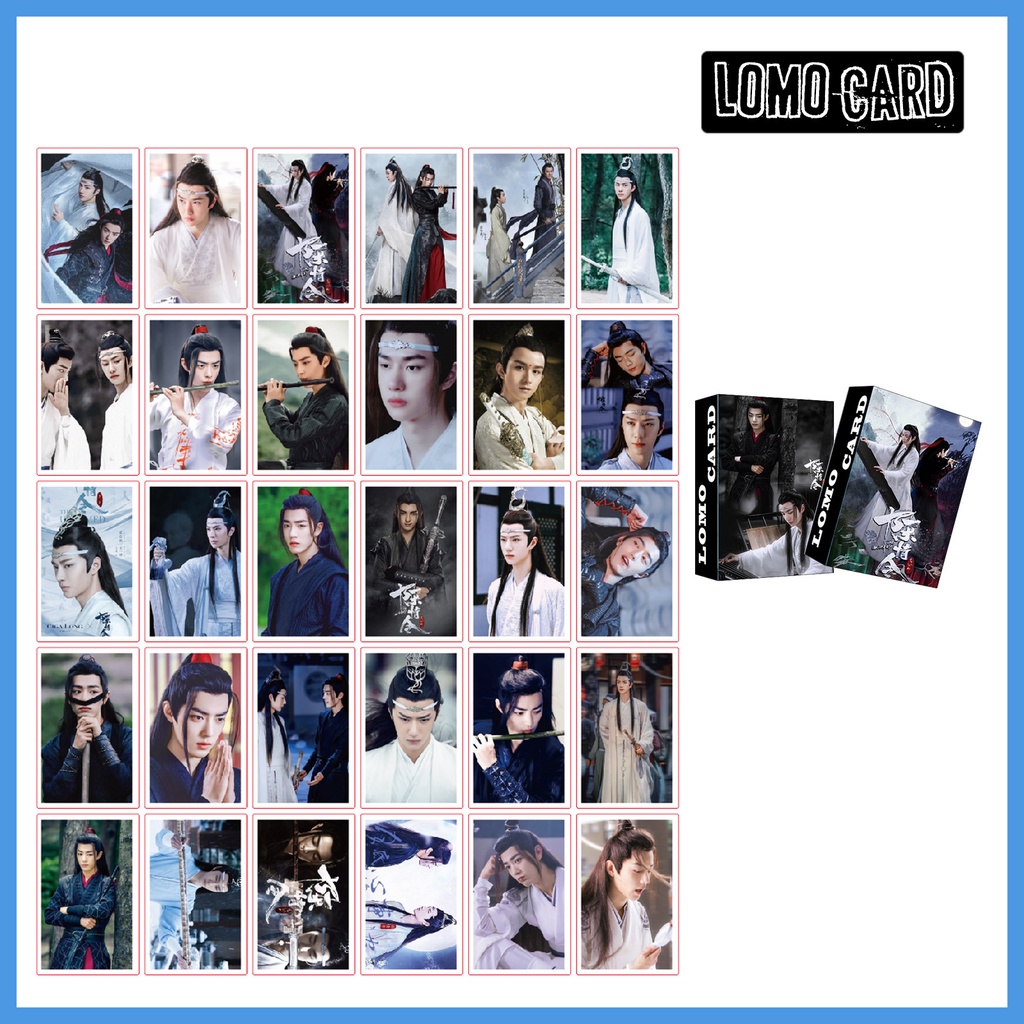 Hộp 30 Ảnh Lomo Card XIAO ZHAN WANG YIBO