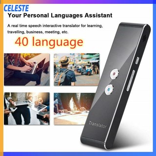 Máy phiên dịch thông minh cele 40 ngôn ngữ thật thời gian thực