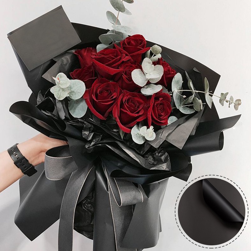 Giấy Gói Quà / Bó Hoa Màu Sắc Tinh Khiết