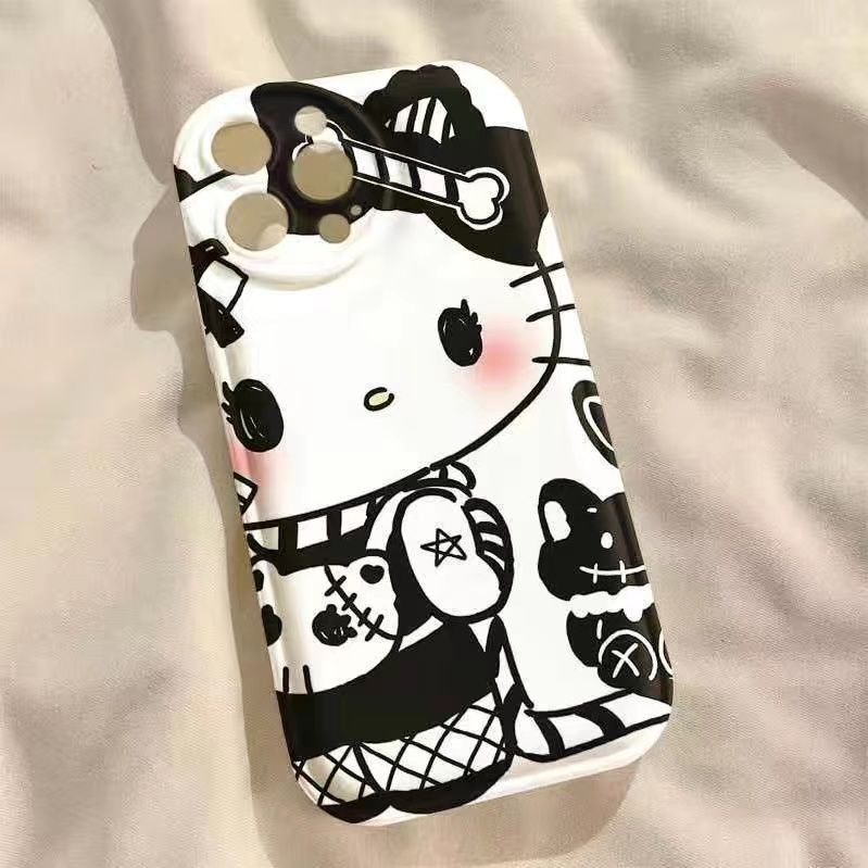 Ốp Điện Thoại Họa Tiết Hoạt Hình Hello Kitty / Bong Bóng Dễ Thương Cho iPhone12 / plus6 147 1311Pro 8x