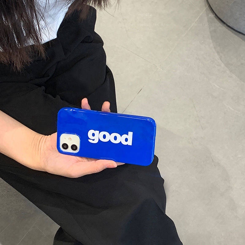 Original Simplicity English Good Couple Phone Case 11promax for XS Apple 12 Soft Case XR Drop-Resistant 7/8P QZmM