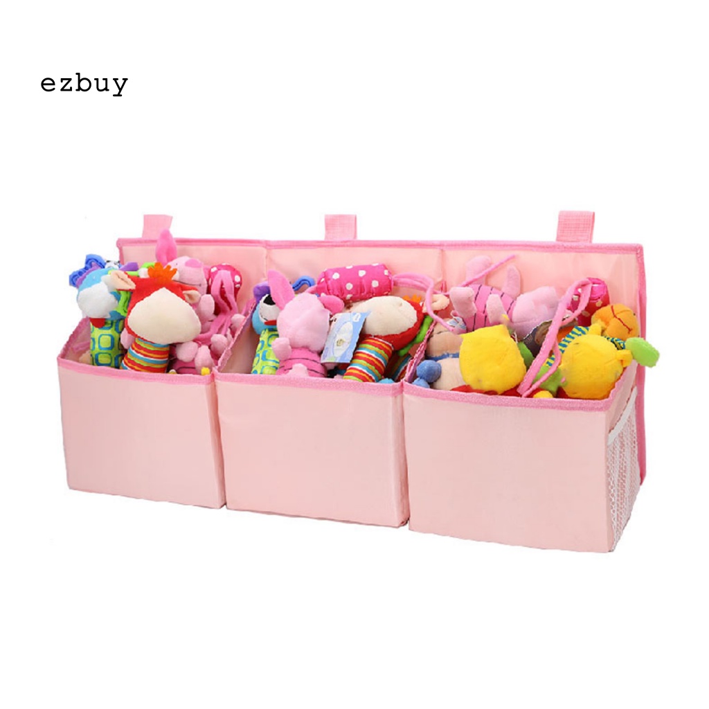 Túi Đựng Đồ Dùng Treo Giường Ngủ Em Bé Bằng Vải Oxford Tiện Dụng