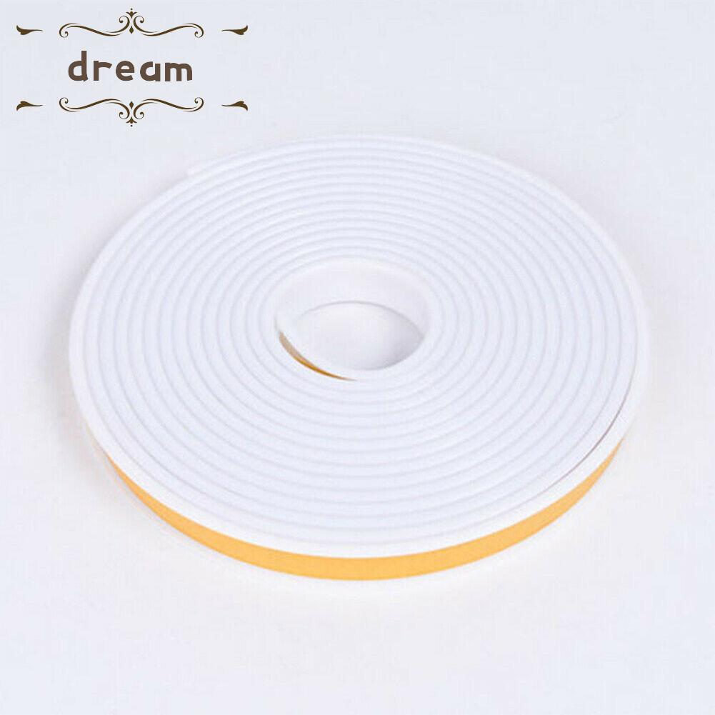 【DREAMLIFE】U Shaped Edge Banding Tape Protector New 5M TPV Self Adhesive Cabinet Seal Strip