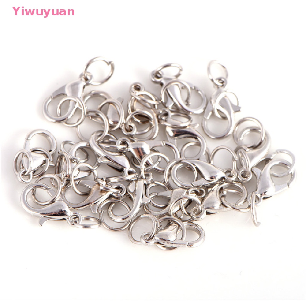 Bộ 20 Móc Càng Cua Làm Trang Sức Bằng Hợp Kim DIY Mới