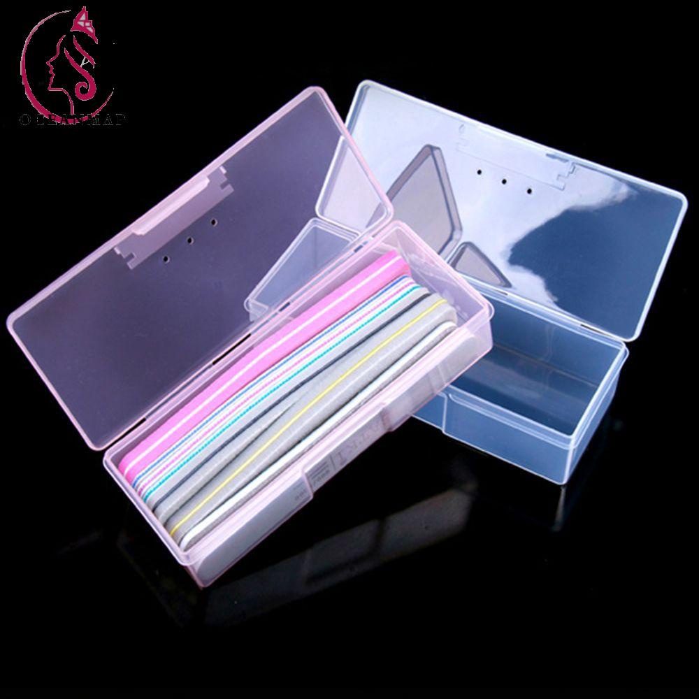 Hộp đựng dụng cụ làm móng nghệ thuật bằng nhựa tiện lợi