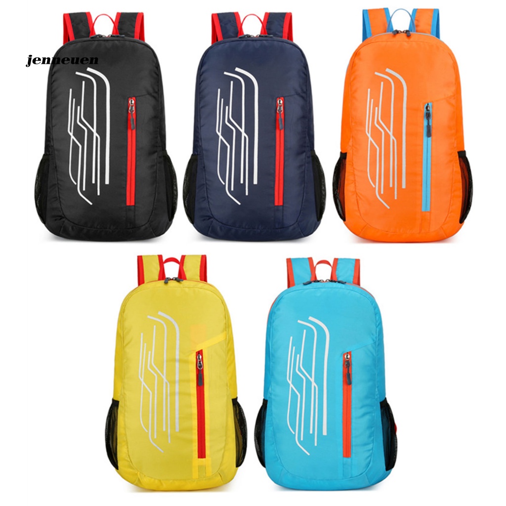 Ba Lô Thể Thao Gọn Nhẹ Sức Chứa Lớn Chống Thấm Nước Có Khóa Kéo Tùy Chỉnh Tiện Dụng Mang Theo Du Lịch