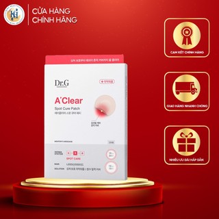 Miếng dán mụn dr.g a'clear spot cure patch 39pcs
