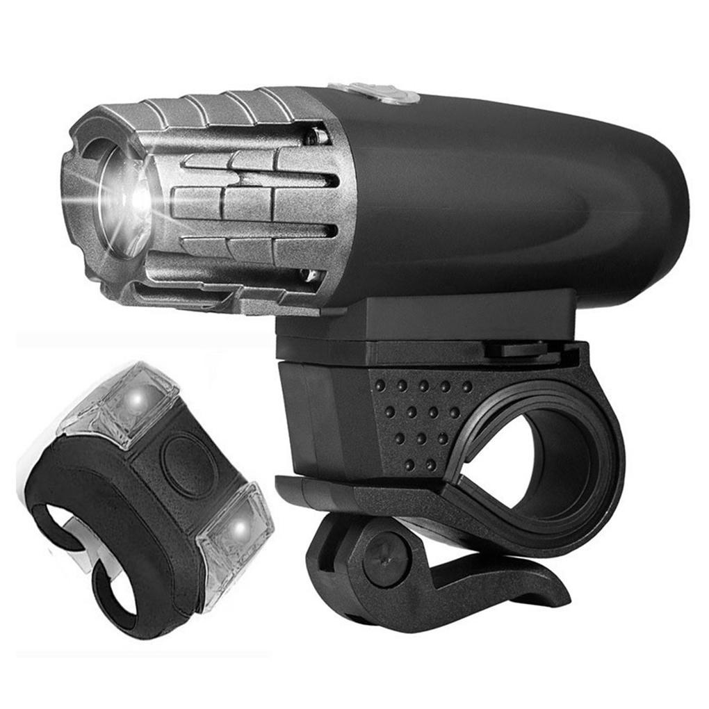 Đèn Pha LED Sạc USB Cho Xe Đạp