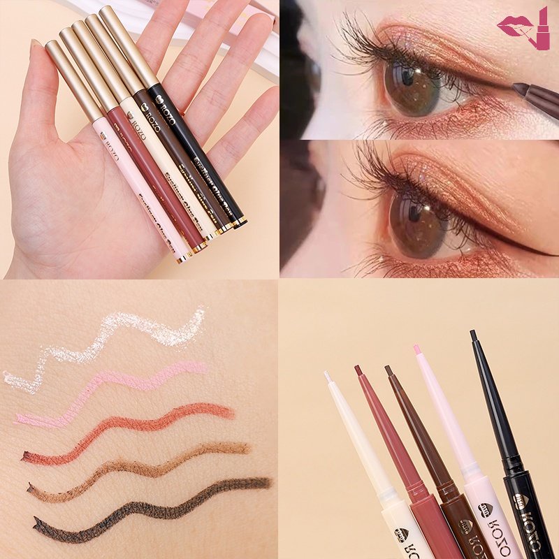 Bút Kẻ Mắt / Gel Lông Mày Mềm Mượt Nhanh Khô Lâu Trôi 5 Màu Tùy Chọn