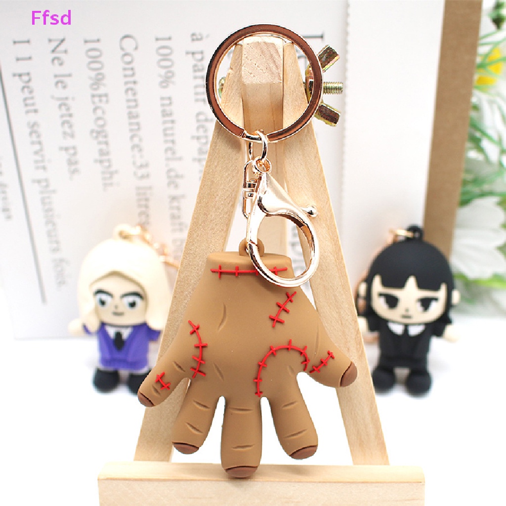 {Ffsd} Móc Chìa Khóa Gia Đình / Học Sinh Addams Mặt Dây Chuyền Mỏng Mới Làm Quà Tặng Cho Nam Và Nữ * Bán Chạy