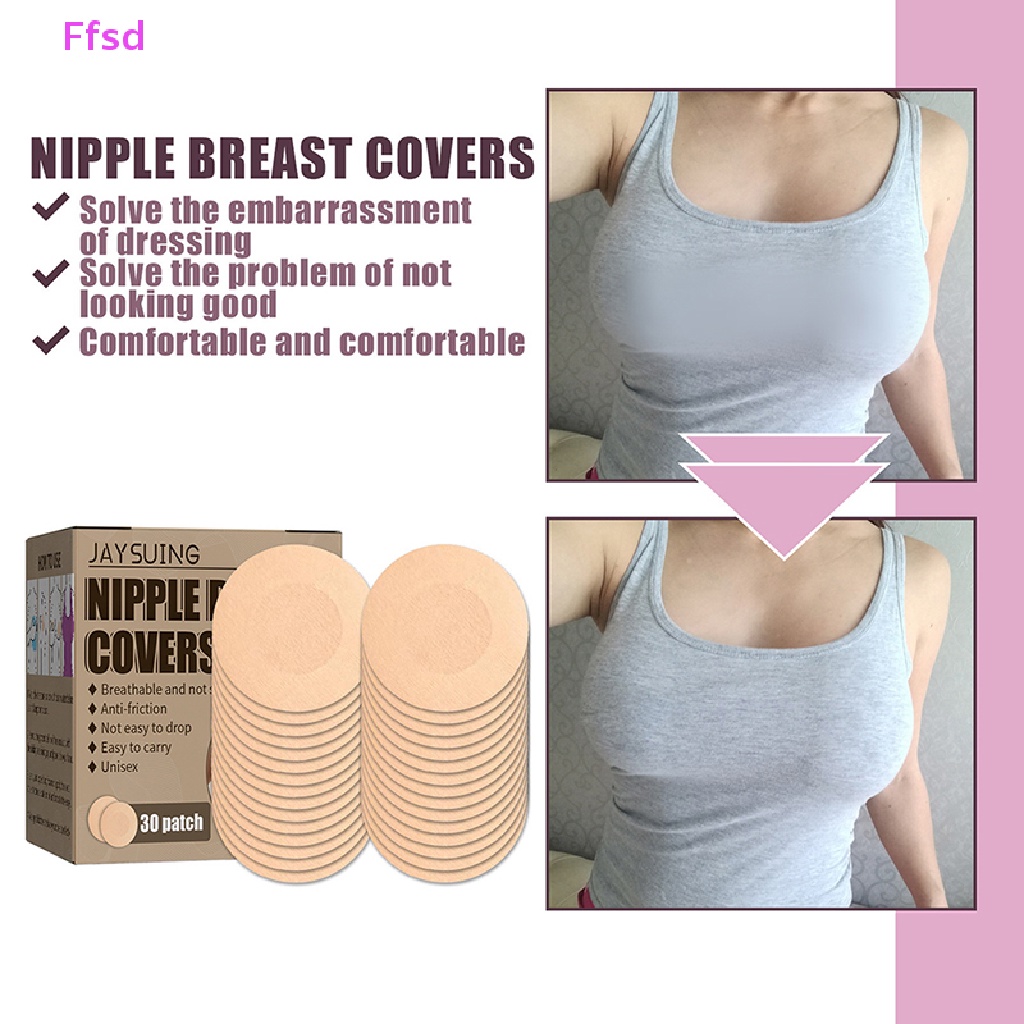 Set 30 Miếng Dán Ngực Vô Hình Dùng Một Lần {Ffsd} Bán Chạy