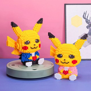 Đồ Chơi Lắp Ráp Pikachu-3D Dễ Thương 27cm