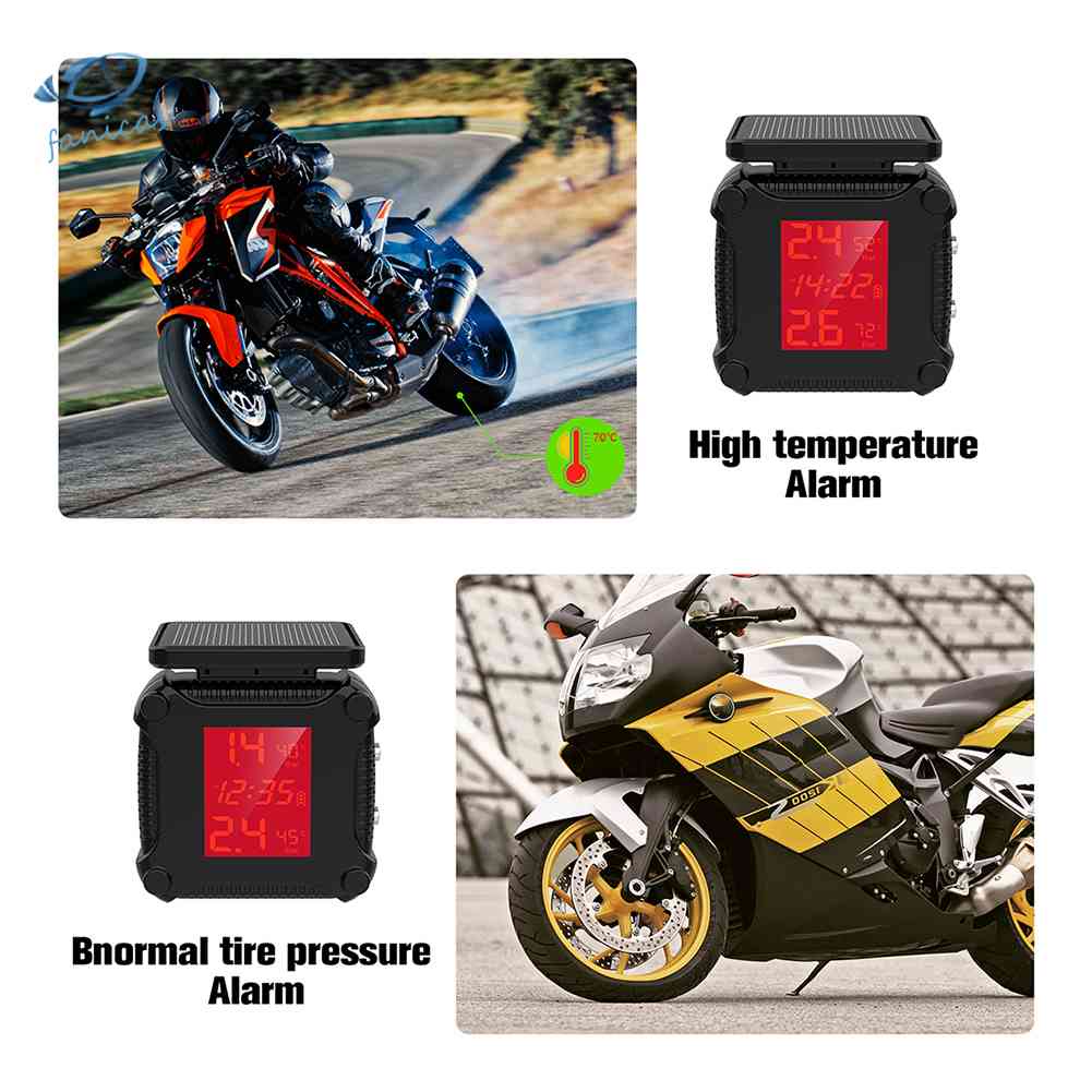 Hệ Thống Cảm Biến Áp Suất Lốp Xe Máy TPMS