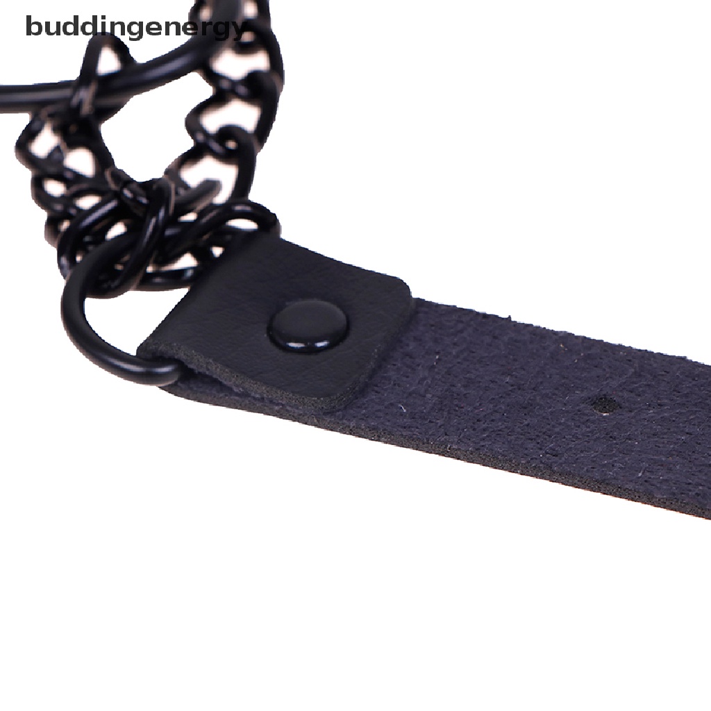 {BUDDI} Vòng Cổ Choker Da PU Màu Đỏ Đen Phong Cách Gothic Punk Hóa Trang Cho Nữ {BUDDI}