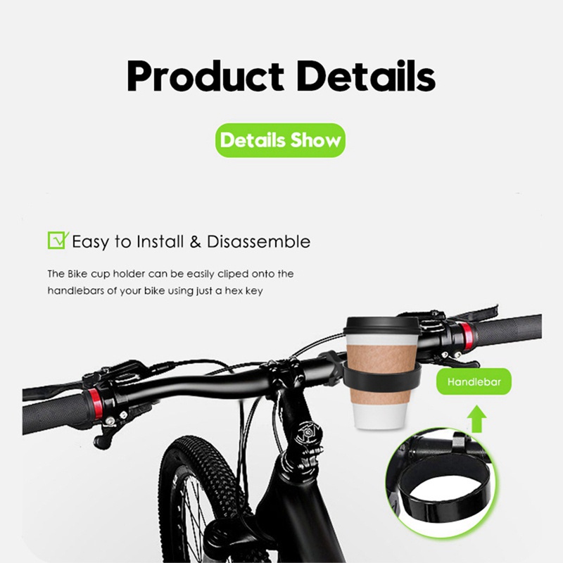 1 Giá Đỡ Cốc Cà Phê Bằng Hợp Kim Nhôm Màu Đen 84Mm