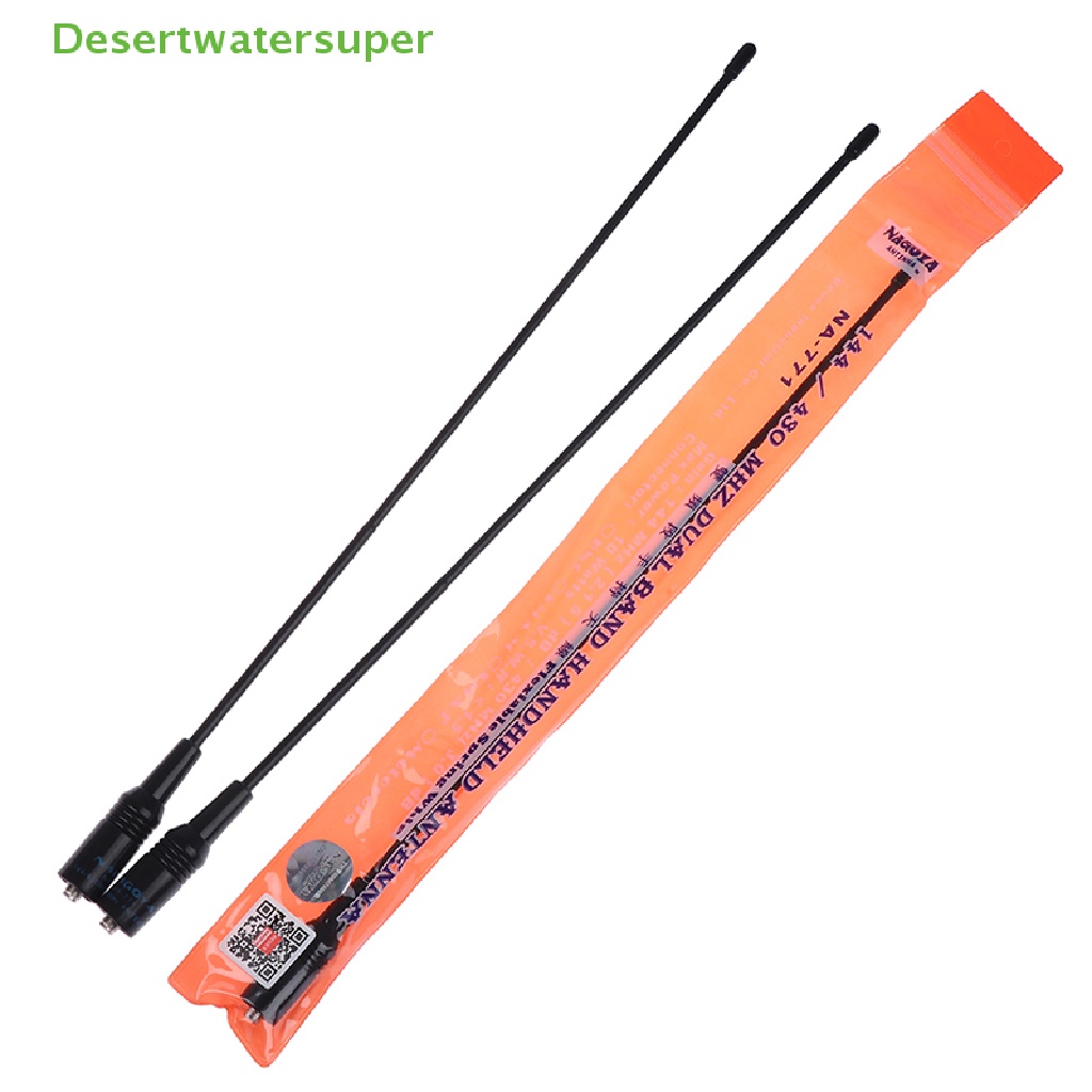 Set 2 Ăng Ten Băng Tần Kép NA-771 SMA 10W Cho Máy Bộ Đàm Baofeng UV5R UV-82