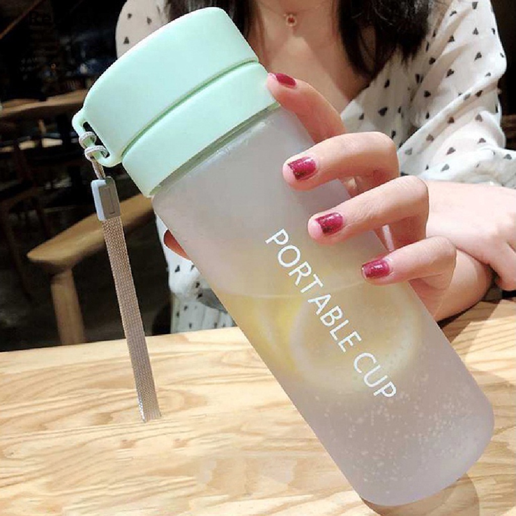 Bình Nước Thể Thao Bằng Nhựa Trong Dung Tích 600ml