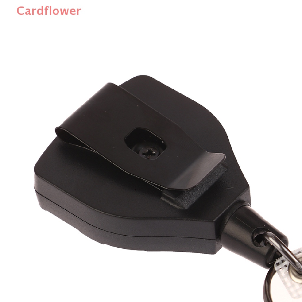 < Cardflower > Móc Chìa Khóa Hình Tam Giác Màu Đen Có Thể Điều Chỉnh Dễ Dàng