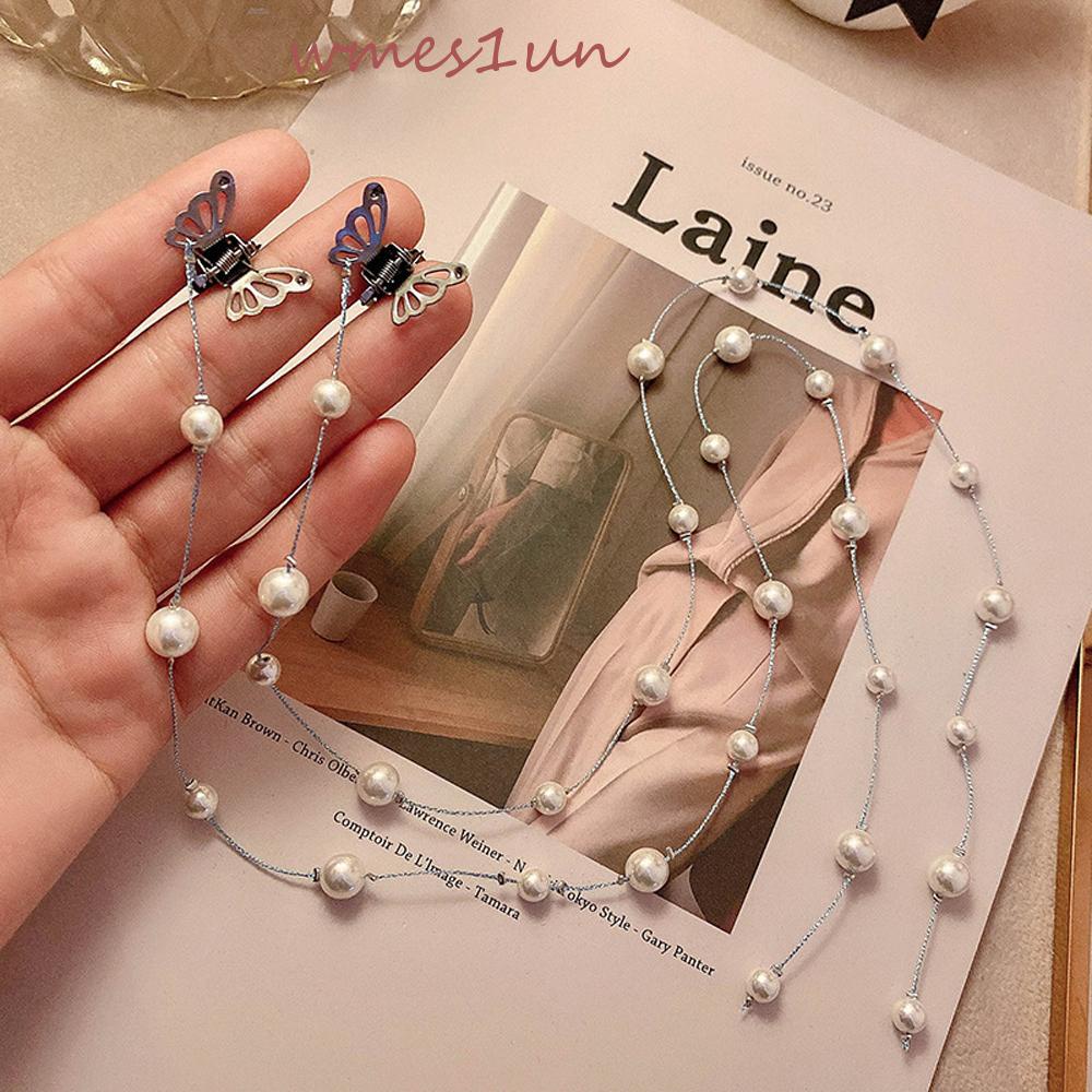 Kẹp Tóc Dạng Chuỗi Dài Phối Tóc Giả Thời Trang Cho Nữ WMES15H