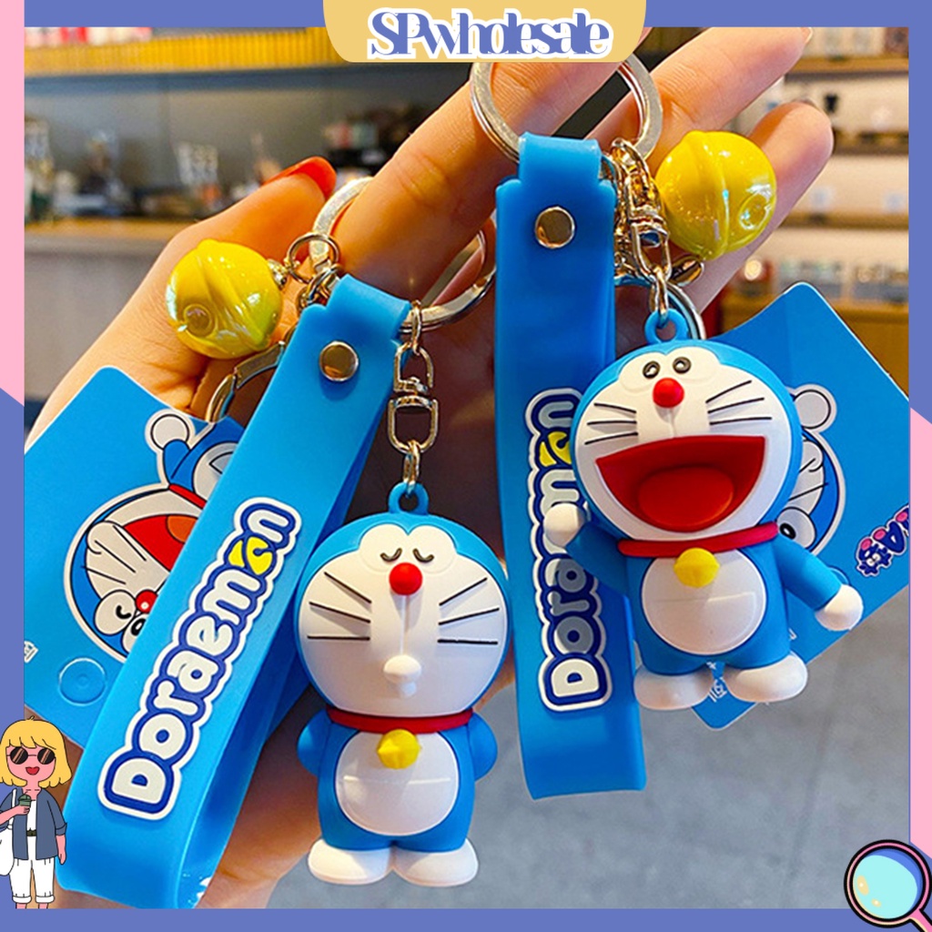&lt;SPwholesale&gt; Móc Khóa Hình Doraemon 3D Xinh Xắn