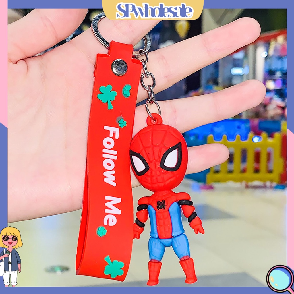 <SPwholesale> Móc Chìa Khóa Mini Bằng Kim Loại Nhân Vật Hoạt Hình Tinh Tế Làm Quà Tặng