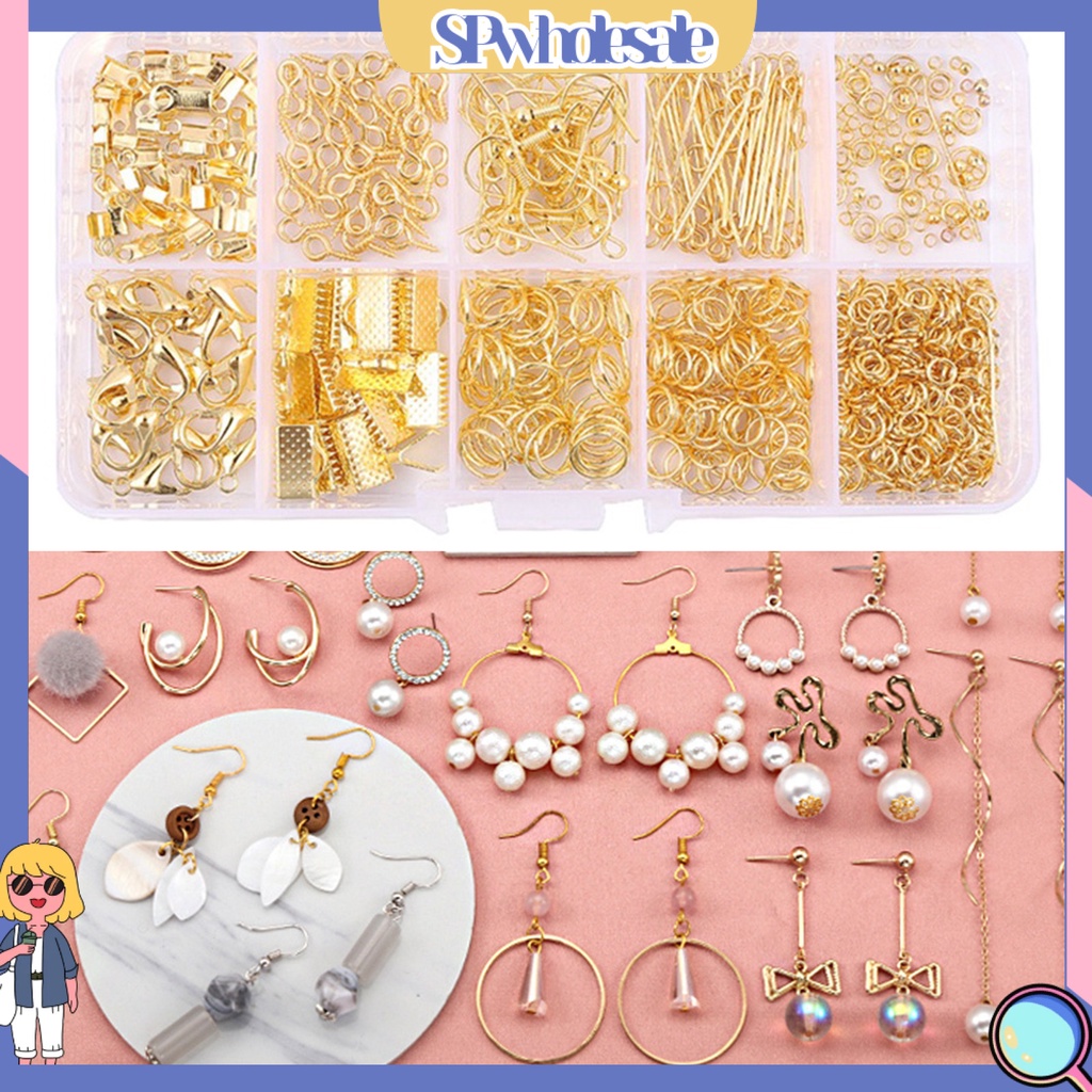 &lt;SPwholesale&gt; Bộ 710 Dụng Cụ Làm Trang Sức Bằng Kim Loại Đa Dạng DIY