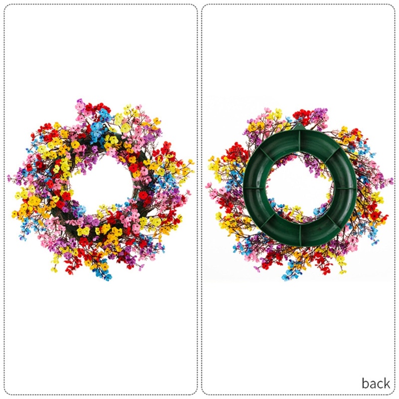 Vòng Hoa Nhân Tạo Treo Tường Trang Trí Tiệc Cưới / Nông Trại