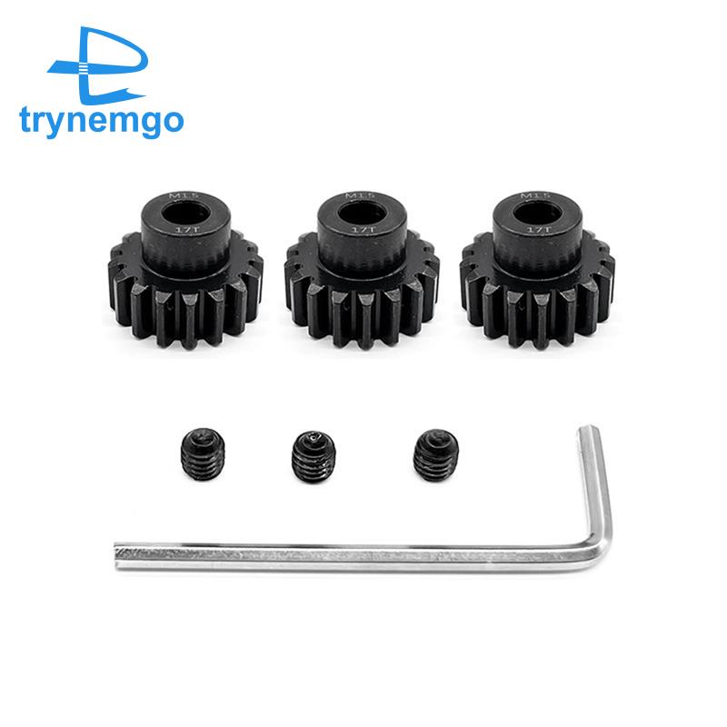 Set 3 Mô Đun Bánh Răng M1.5 Modulus 8.0 Lỗ Bên Trong Bằng Thép Chrome 11-30T Cho Xe Hơi Điều Khiển Từ Xa M5