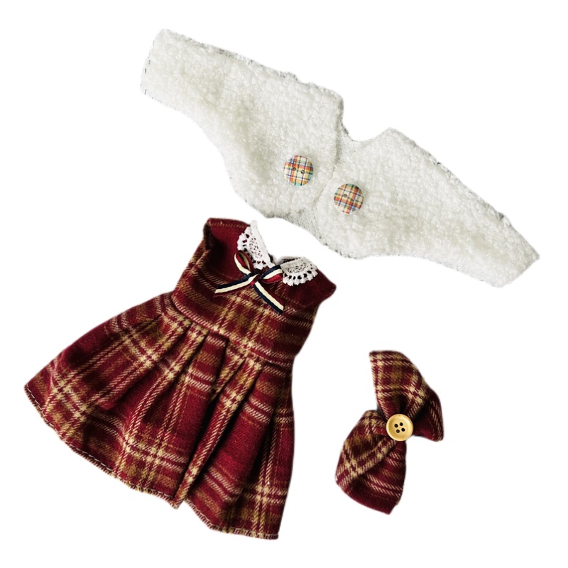 Đầm Đồ Chơi Búp Bê Thời Trang 30cm 1 / 6