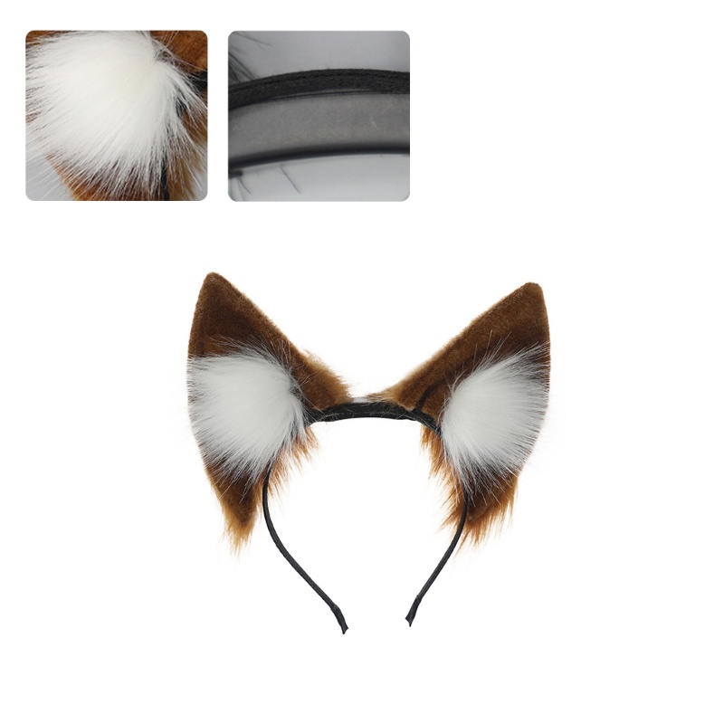 Han Vương Miện Đội Đầu Hóa Trang Nhân Vật Anime Có Tai Chuyển Động Ngọt Ngào Cho Nữ