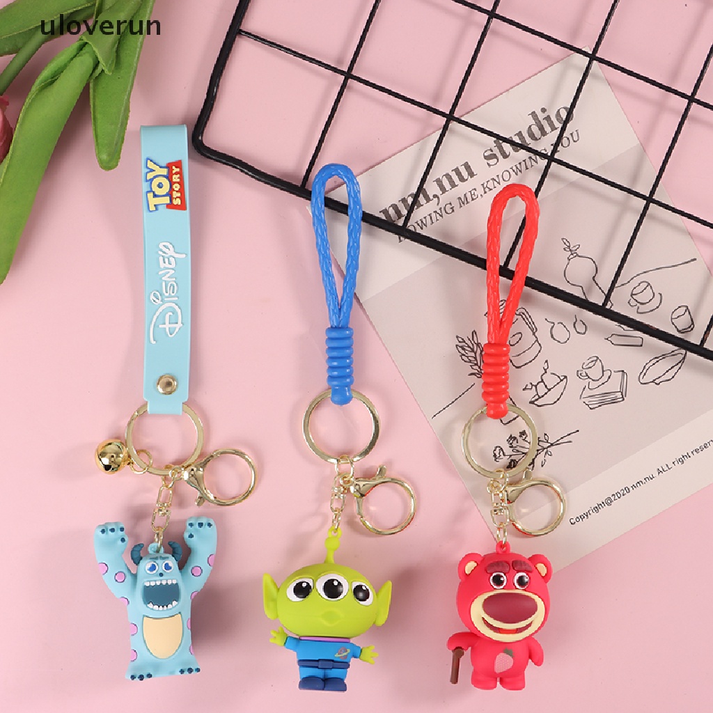 DISNEY Móc Khóa Hình Nhân Vật Buzz Lightyear Woody Lotso Trong Phim Toy Story