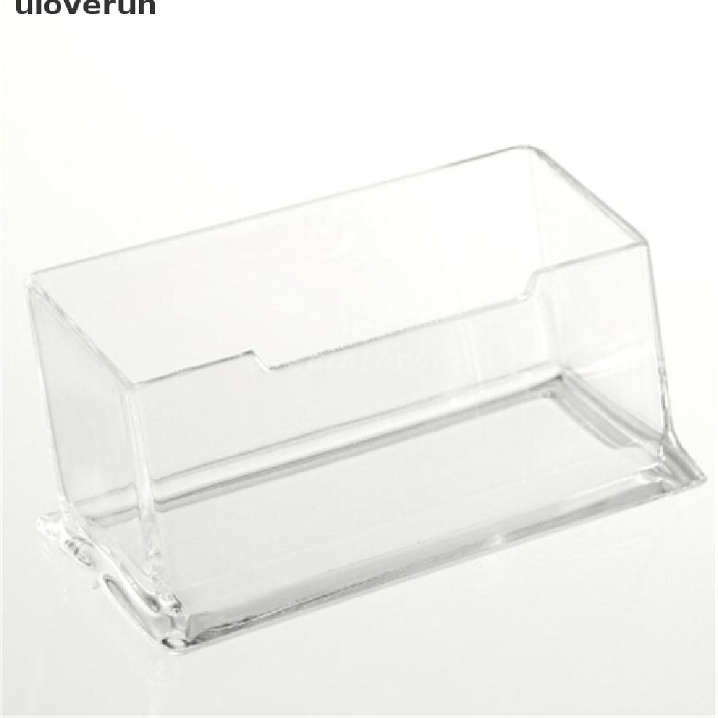 Giá Đỡ Danh Thiếp Bằng Nhựa acrylic Trong Suốt Để Bàn Tiện Dụng