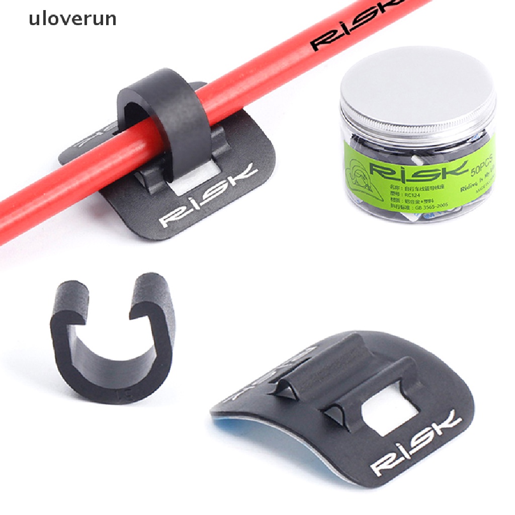 Set 6 Kẹp Chữ C Cố Định Dây Cáp Phanh Dầu Dành Cho Xe Đạp