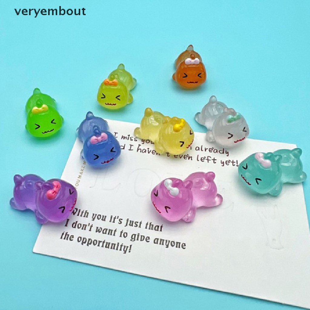 Ut Bộ 5 Tượng Hoạt Hình Phát Sáng Trong Đêm Dùng Để Trang Trí