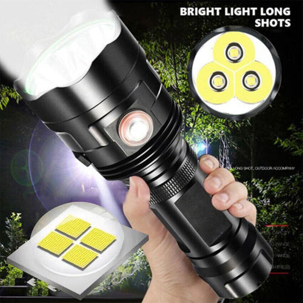 Đèn Pin LED Siêu Sáng Tiện Dụng Mang Theo Du Lịch Cắm Trại
