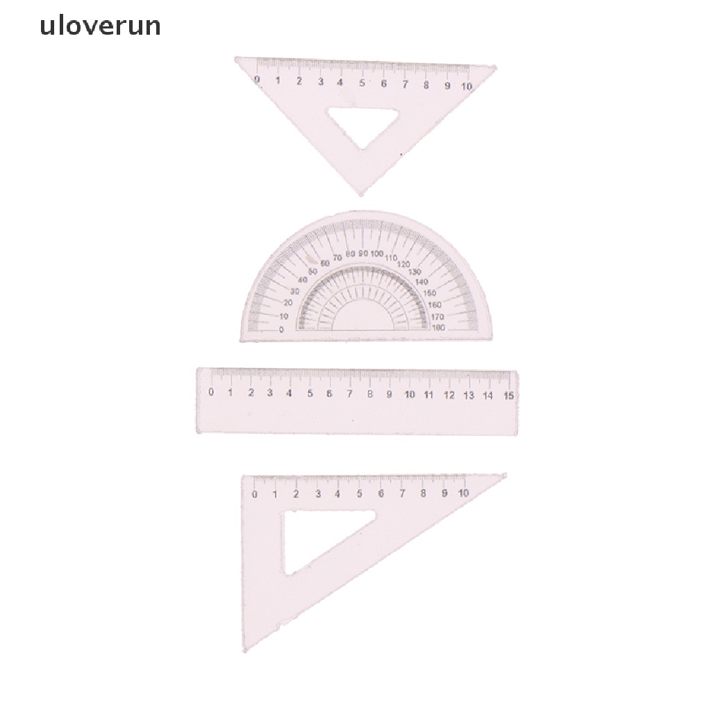 Set 4 Thước Đo Tỉ Lệ 1: 12 Dùng Để Trang Trí Nhà Búp Bê