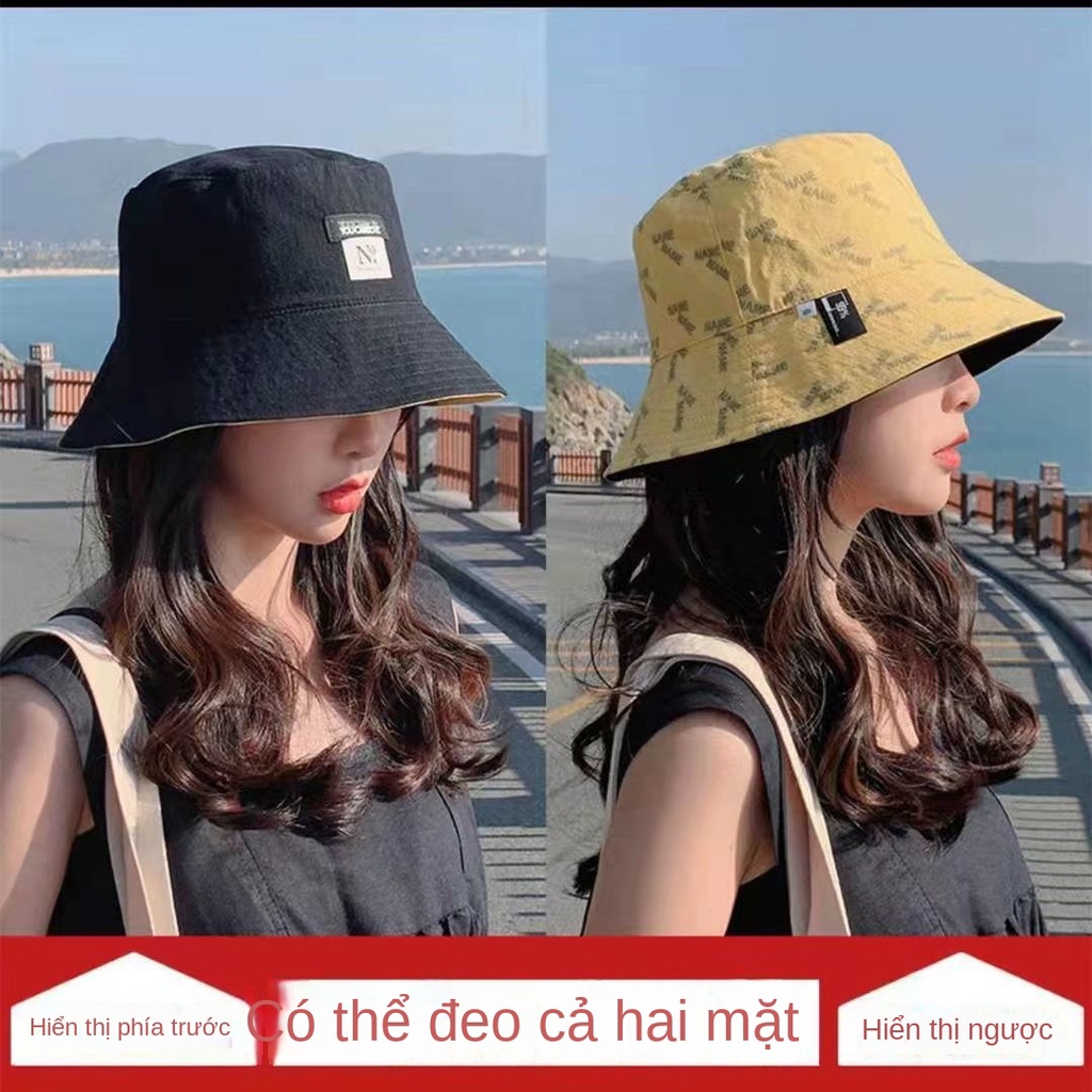 Mũ Ngư Dân Nữ Nón Tai Bèo Hai Mặt Chống Tia Cực Tím Phong Cách Hàn Quốc Dễ Phối Đồ Thời Trang Xuân Thu Cho Nữ TTQ124