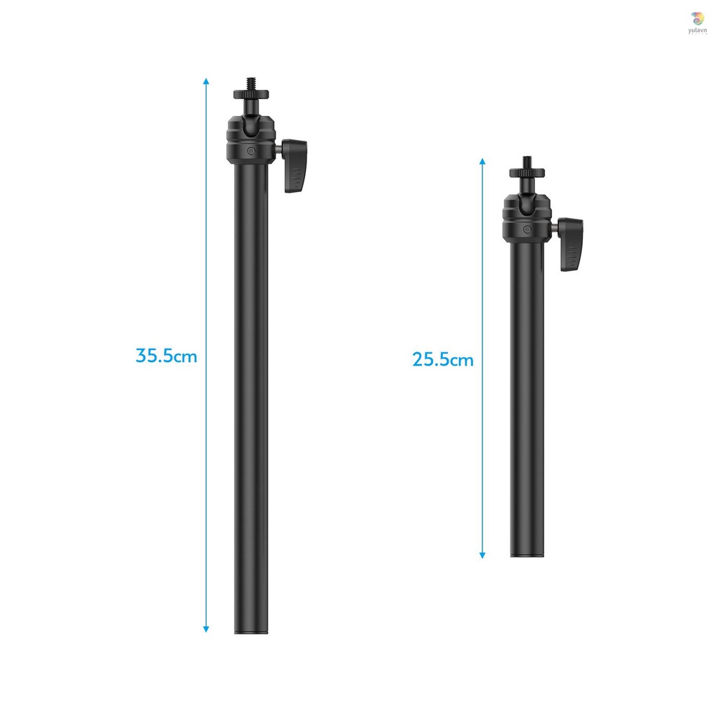 Giá Đỡ Mở Rộng VIJIM LS06 2 Phần Tay Nối Dài Linh Hoạt Bằng Hợp Kim Nhôm 1 / 4 Inch Vít 360° Đầu Bi Xoay Được 1KG Tải Trọng 1KG Chất Lượng Cao