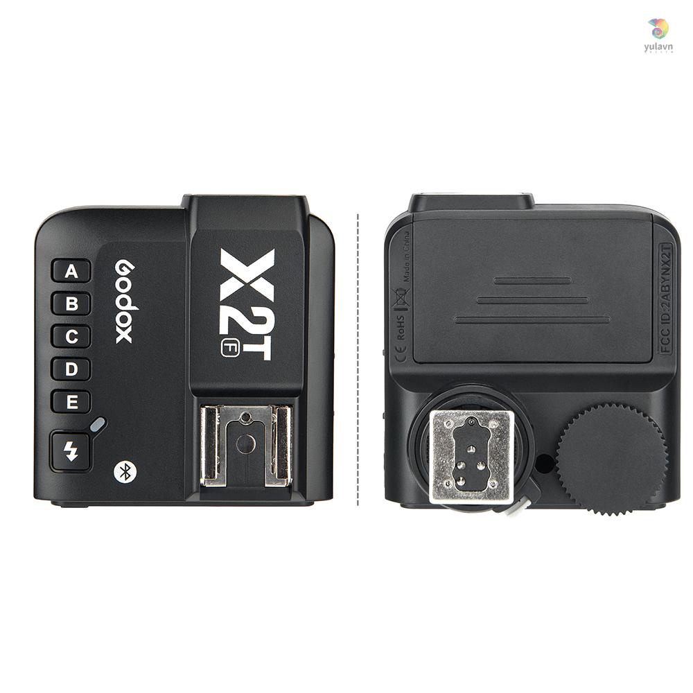 Thiết Bị Kích Hoạt Đèn Flash Không Dây Godox X2T-F TTL 1 / 8000s HSS 2.4G Cho Godox V1 TT350F AD200 AD200Pro iPhone X / 8 / 8 Plus HUAWEI P