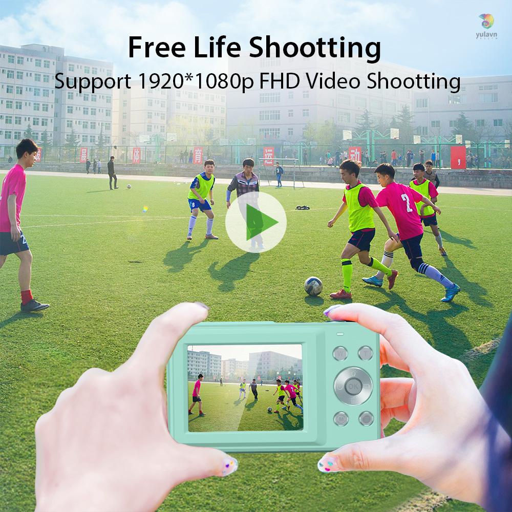 Máy Quay Kỹ Thuật Số Andoer 1080P 44MP Auto Focus 2.5 IPS Màn Hình 16X Kèm Thẻ Nhớ 32GB