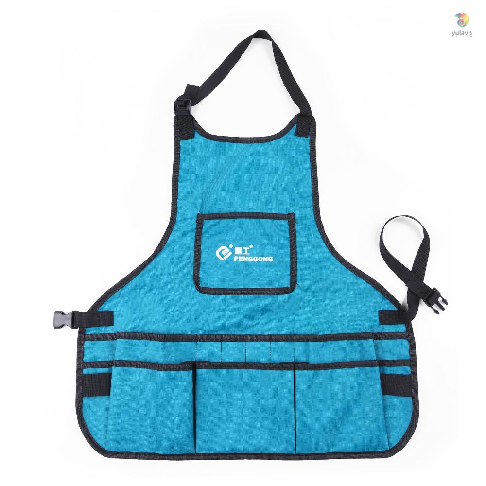 Tạp Dề Vải Canvas Chống Thấm Nước Có Túi Tùy Chỉnh Kích Thước Phù Hợp Cho Nam Và Nữ